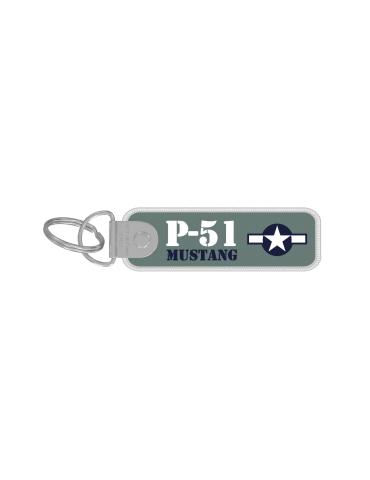 PORTE CLES FLAMME WARBIRD NORTH AMERICAN P-51 MUSTANG