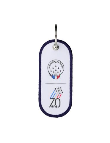 NPA PORTES CLES FLAMME PATROUILLE DE FRANCE 70 ANS BLANCHE