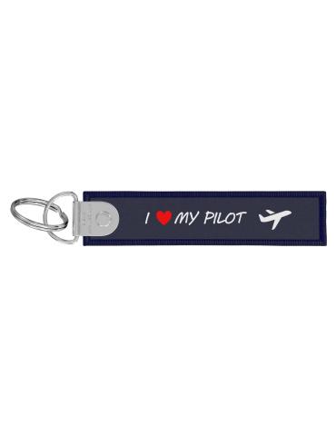 NPA PORTE CLES REMOVE BEFORE FLIGHT I LOVE MY PILOT KISS BEFORE FLIGHT