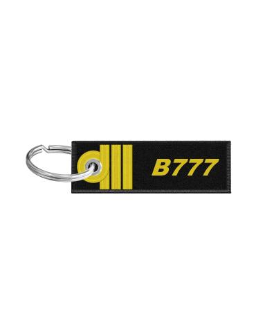 PORTE CLES FLAMME COPILOTE B777