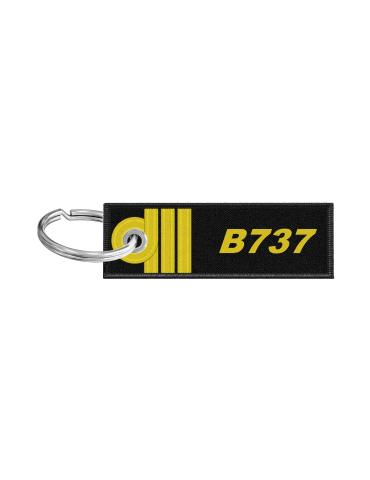 PORTE CLES FLAMME COPILOTE B737