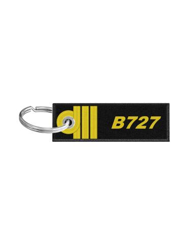PORTE CLES FLAMME COPILOTE B727