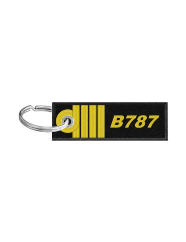 PORTE CLES FLAMME COMMANDANT DE BORD B787