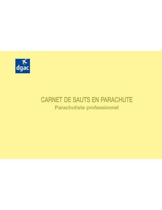 CARNET DE SAUT EN PARACHUTE