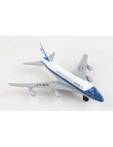 MAQUETTE BOEING 747 AIR FORCE ONE RUNWAY 24