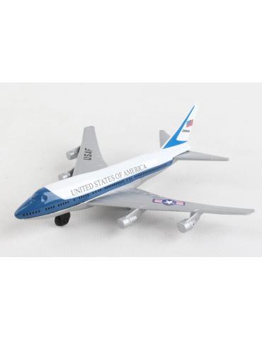 MAQUETTE BOEING 747 AIR FORCE ONE RUNWAY 24