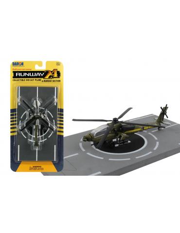 MAQUETTE METAL JOUET APACHE  AH-64 