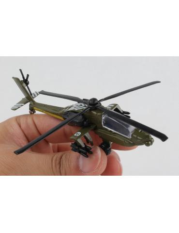 MAQUETTE METAL JOUET APACHE  AH-64 