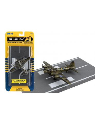 MAQUETTE METAL JOUET B17 RUNWAY24