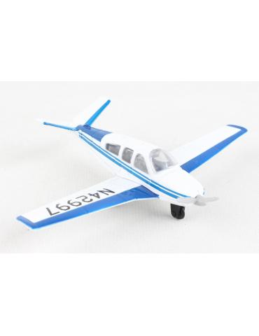MAQUETTE METAL JOUET BEECHCRAFT BONANZA RUNWAY 24