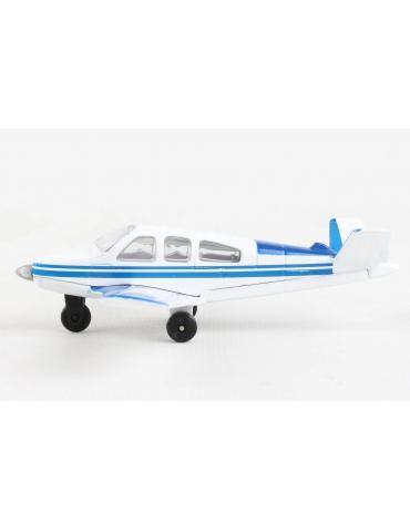 MAQUETTE METAL JOUET BEECHCRAFT BONANZA RUNWAY 24