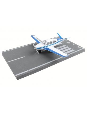 MAQUETTE METAL JOUET BEECHCRAFT BONANZA RUNWAY 24