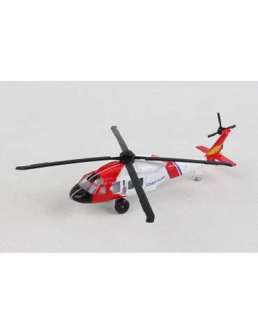 MAQUETTE JOUET HH60-J JAYHAWK COAST GUARD RUNWAY 24
