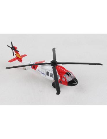 MAQUETTE JOUET HH60-J JAYHAWK COAST GUARD RUNWAY 24