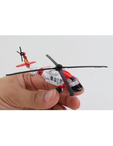 MAQUETTE JOUET HH60-J JAYHAWK COAST GUARD RUNWAY 24