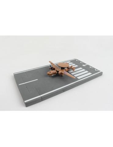 MAQUETTE METAL JOUET BOEING E2C HAWKEYE RUNWAY 24