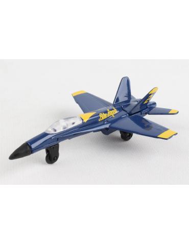 MAQUETTE METAL JOUET F18 BLUE ANGEL RUNWAY 24