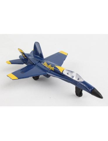 MAQUETTE METAL JOUET F18 BLUE ANGEL RUNWAY 24