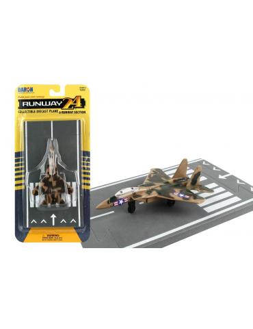 MAQUETTE METAL JOUET F15 RUNWAY 24