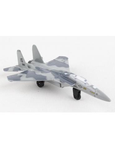 MAQUETTE METAL JOUET F15 MILITARY RUNWAY 24