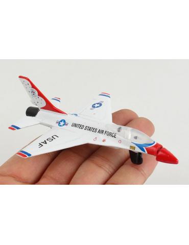 MAQUETTE METAL JOUET F16 THUNDERBIRD RUNWAY 24