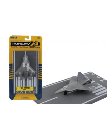 MQUETTE JOUET F22 RAPTOR RUNWAY 24