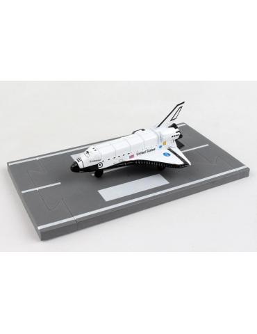 MAQUETTE METAL JOUET NAVETTE SPATIALE SPACE SHUTTLE ENDEAVOUR RUNWAY 24