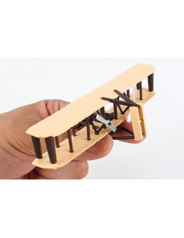 MAQUETTE METAL JOUET WRIGHT FLYER RUNWAY 24