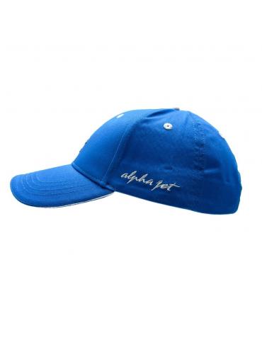 CASQUETTE PATROUILLE DE FRANCE AVION  ALPHA JET BLEU ROYAL