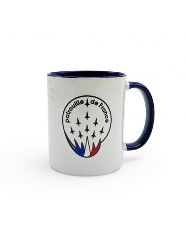 MUG PATROUILLE DE FRANCE LOGO COULEUR