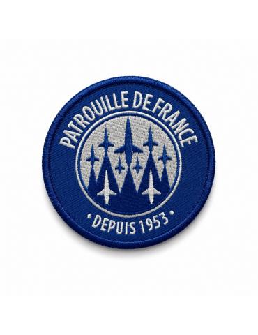 PATCH PATROUILLE DE FRANCE DEPUIS 1953 TISSUS BRODÉ EDITION 2026