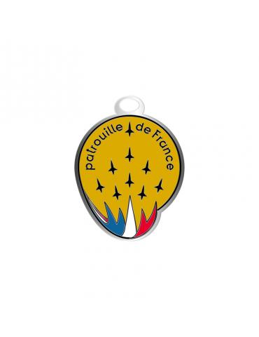 PORTE CLES PATROUILLE DE FRANCE MÉTAL LOGO ORIGINAL 