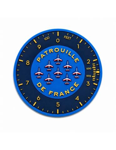 PATCH PATROUILLE DE FRANCE PAF BLEU ALTIMETRE 2026 PVC