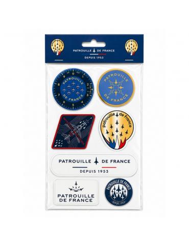 AUTOCOLLANTS - STICKERS  PATROUILLE DE FRANCE 