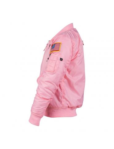 BLOUSON FLIGHT JACKET ROSE LADY PILOT ENFANT