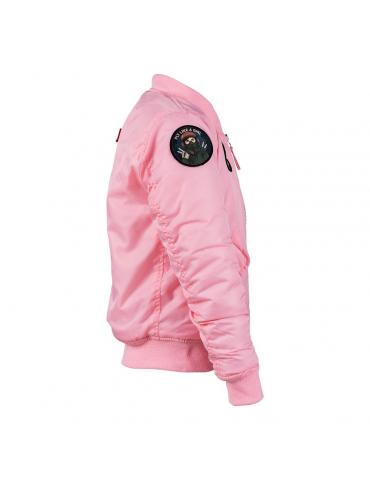BLOUSON FLIGHT JACKET ROSE LADY PILOT ENFANT