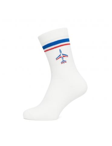 CHAUSSETTES PATROUILLE DE FRANCE ALPHA JET BLANCHES