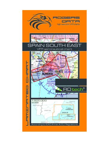 CARTE ESPAGNE SUD EST ROGERS DATA 1/500.000