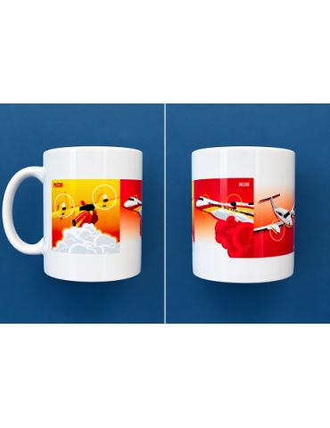 MUG POMPIER DE l'AIR CANADAIR-PELICAN-MILAN-BENGALE-DRAGON