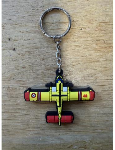 PORTE CLES FORME CANADAIR PVC