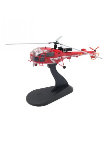 MAQUETTE METAL ALOUETTE III SECURITE CIVILE