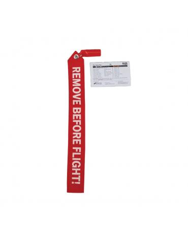 CACHE PITOT TUBE 5/8"- FLAMME 40 CM SPORTY'S