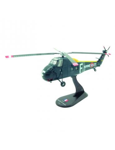 MAQUETTE METAL HELICOPTERE UH-34D CHOCTOW MARINE NATIONALE FRANCAISE 1/72