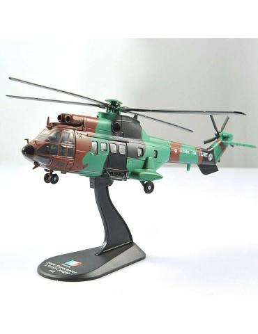 MAQUETTE METAL HELICOPTERE EUROCOPTER AS532 COUGAR ARMEE DE TERRE FRANÇAISE 1/72