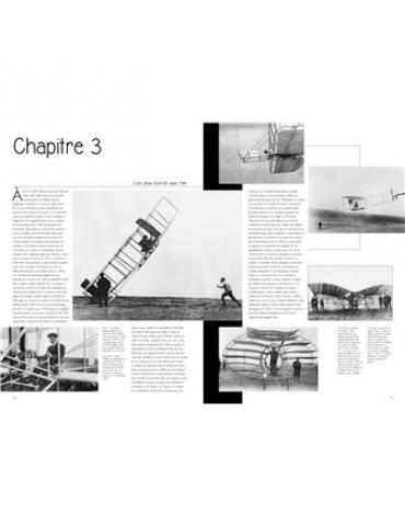 HISTOIRE DE L'AVIATION - L'ÉPOPÉE DE LA CONQUETE DU CIEL , DES ORIGINES A NOS JOURS