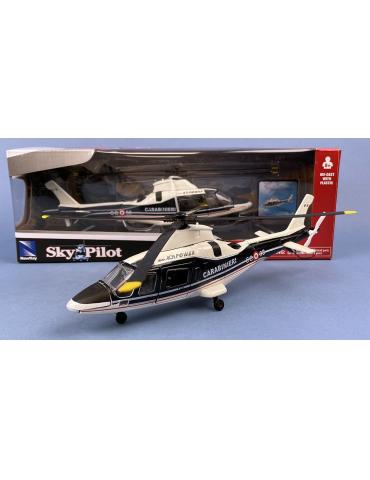 MAQUETTE METAL HELICOPTERE AGUSTA AW109 CARABINIERI