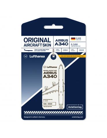 PORTE CLES AIRBUS A340 LUFTHANSA D-AIHE