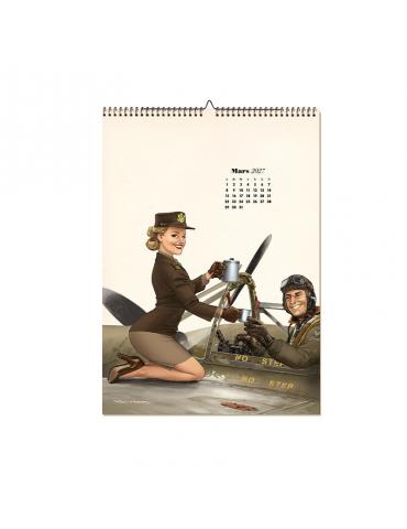 CALENDRIER PIN UP 2027 ROMAIN HUGAULT