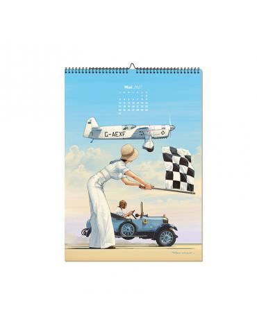 CALENDRIER PIN UP 2027 ROMAIN HUGAULT