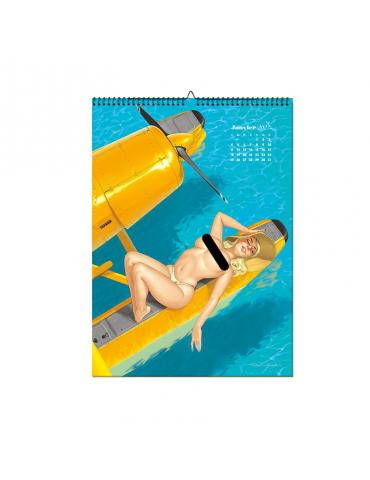 CALENDRIER PIN UP X 2027 ROMAIN HUGAULT
